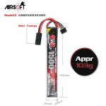 GNB GAONENG 1500MAH 3S 11.1V 30C 60C batteria LiPo AirSoft Mini connettore Tamiya